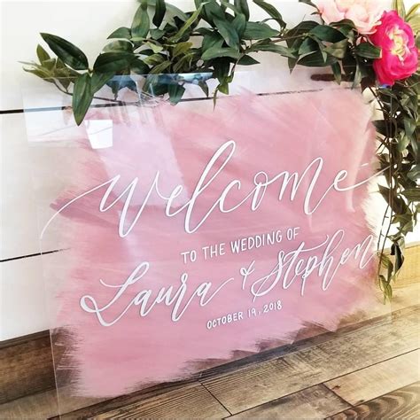 Capturing Your Love in Brilliant Color: The Heart-Touching Splendor of Acrylic Wedding Signs in New Zealand