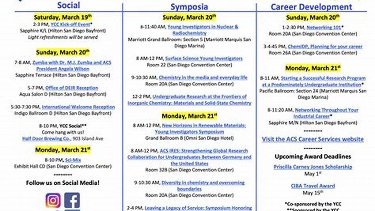 Acs Fall Conference 2024 Schedule