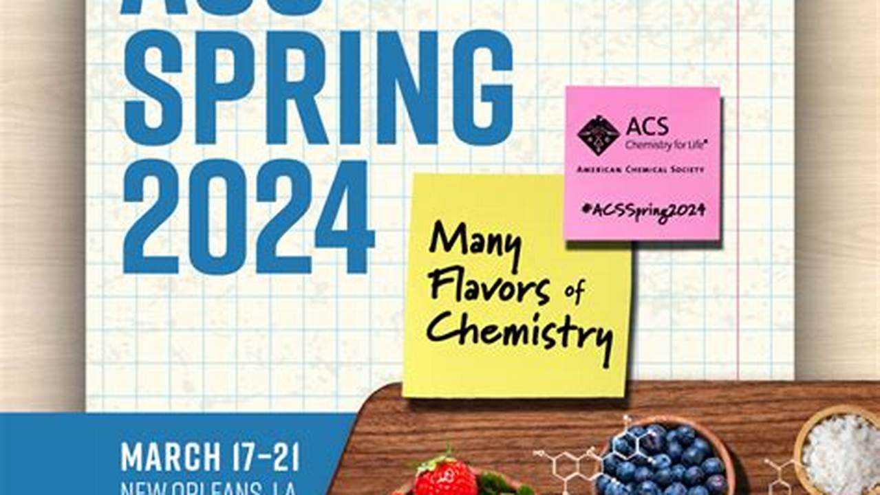 Acs Spring 2024 Meeting Program