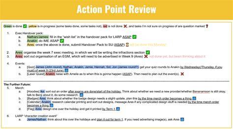 Action Point Review FAQs