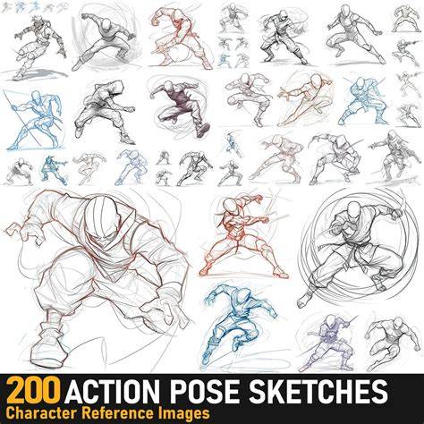 Action Pose Reference