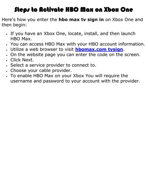 Activate HBO Max Using hbomax.com/tvsign URL in Xbox One 2023
