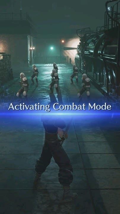Activating combat mode