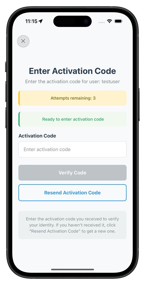 Activation and Login Process