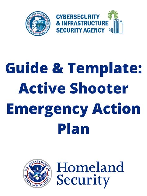 Active Shooter Plan Template