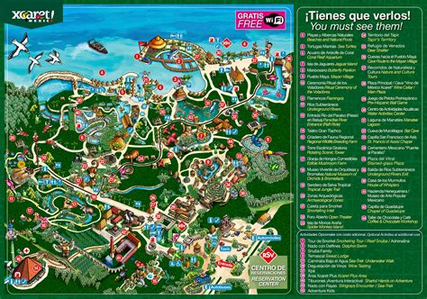 Activities at Xcaret Park
