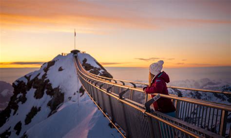 Activities at glacier 3000