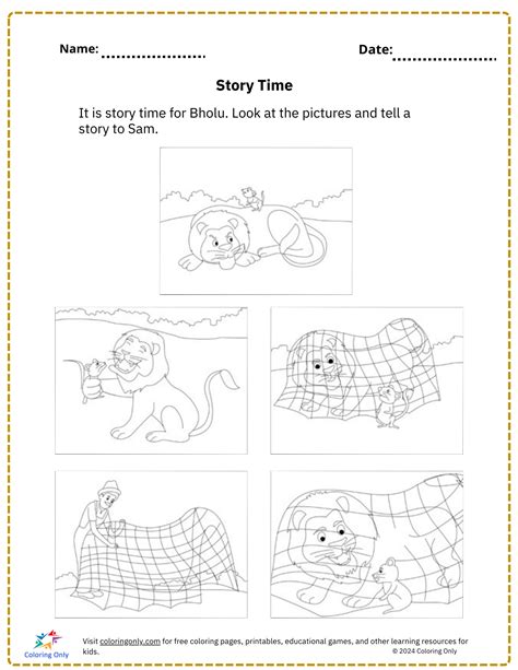Activity 2: Story Time and Coloring