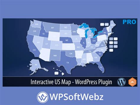 US Interactive HTML5 Map for WordPress
