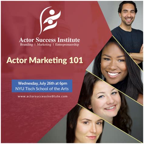 Actor promotion strategies
