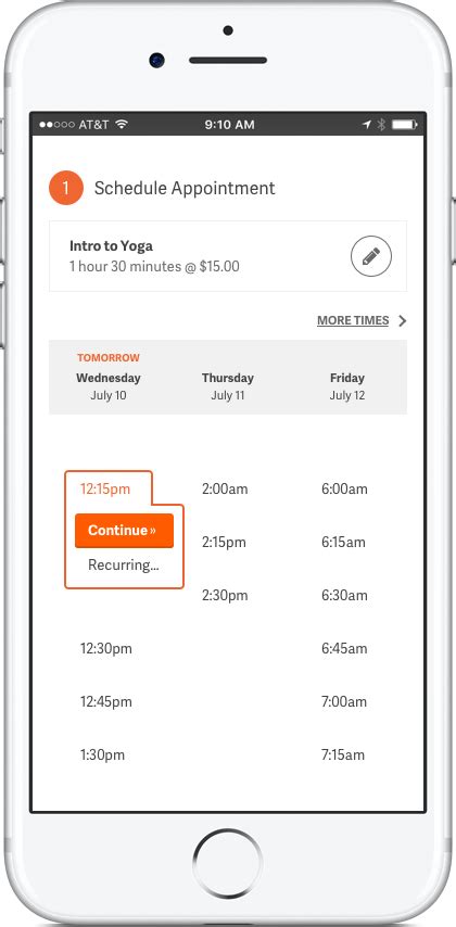 Acuity Scheduling Screenshot