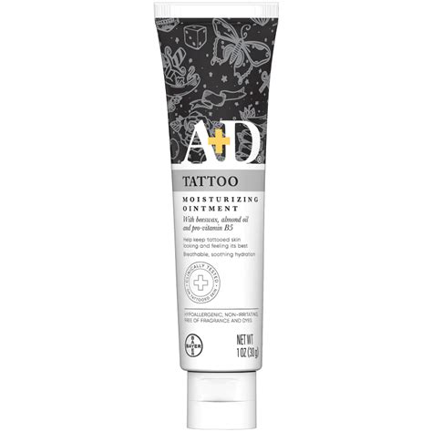 Ad Ointment And Tattoos