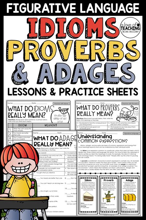 Adages And Proverbs Worksheets