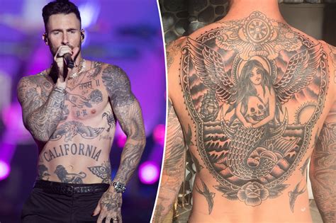 Adam Levine’s 31 Tattoos & Their Meanings Body Art Guru