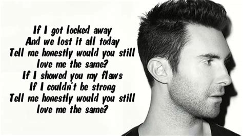 Adam Levine Lyric