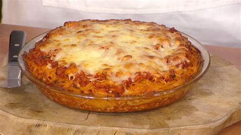 Adam Richmond Spaghetti Pie Recipe