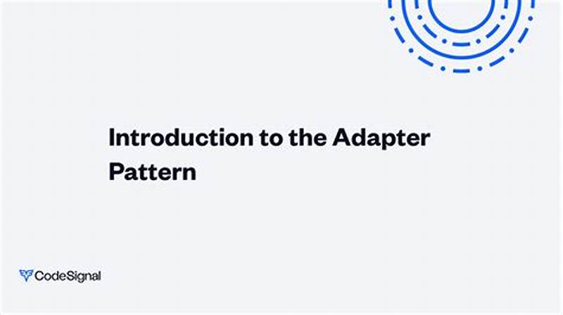 Adapter Pattern Typescript