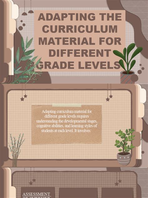 Adapting Curriculum and Materials
