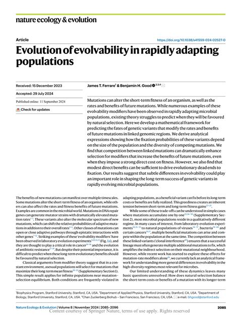 Adapting to Evolution
