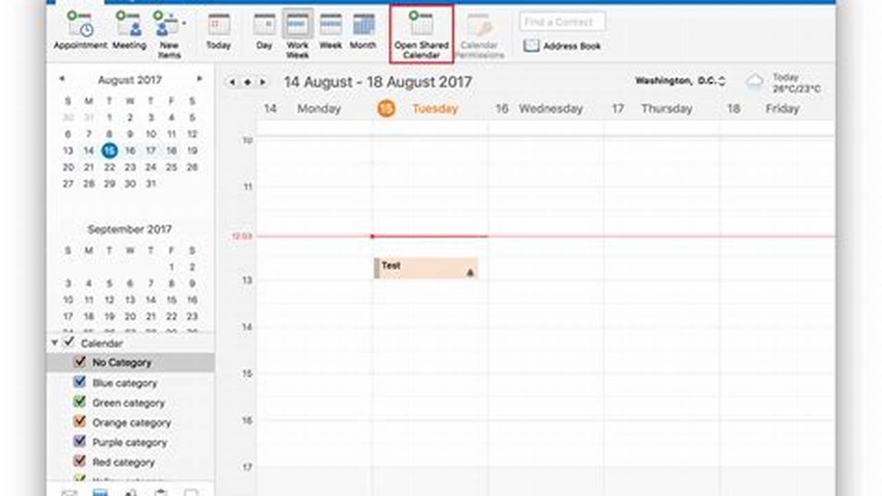 Add Calendar To Outlook View