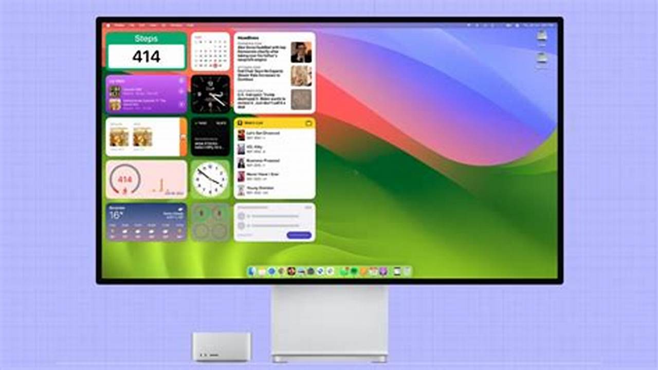 Add Calendar Widget To Mac