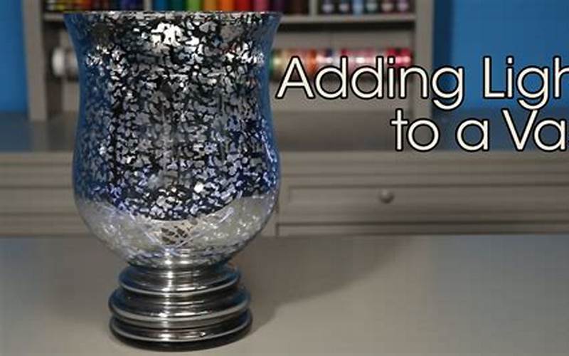 Add Lights To Glass Vase
