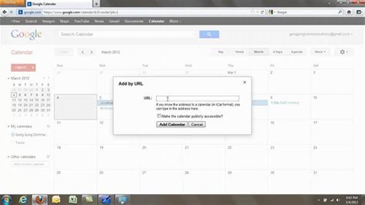 Add My Calendar To Google Home
