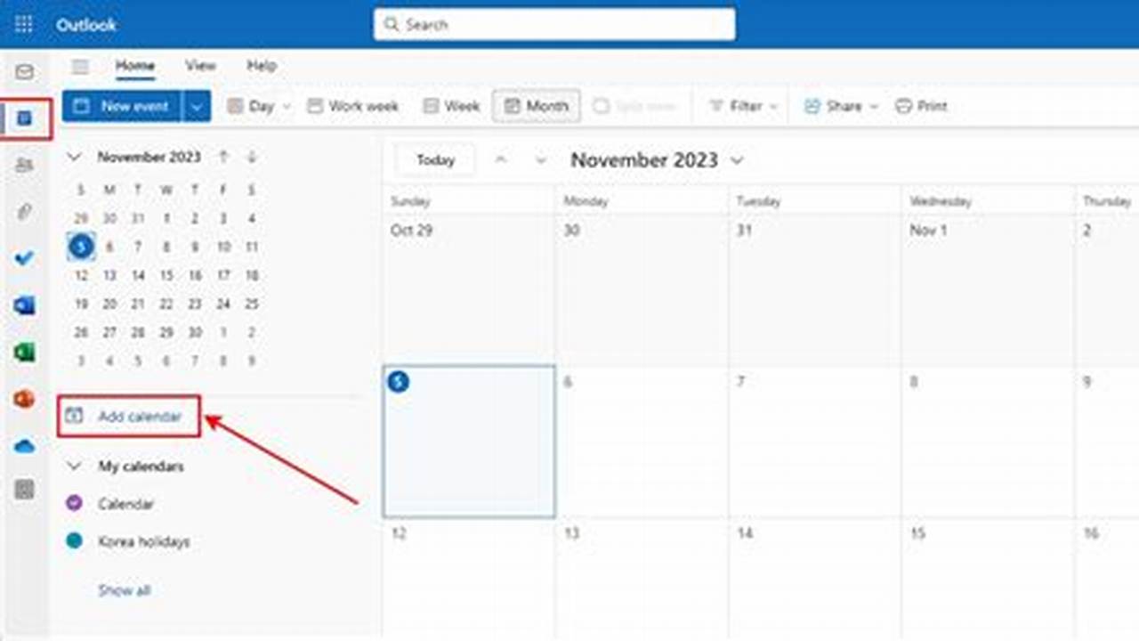Add Outlook Calendar