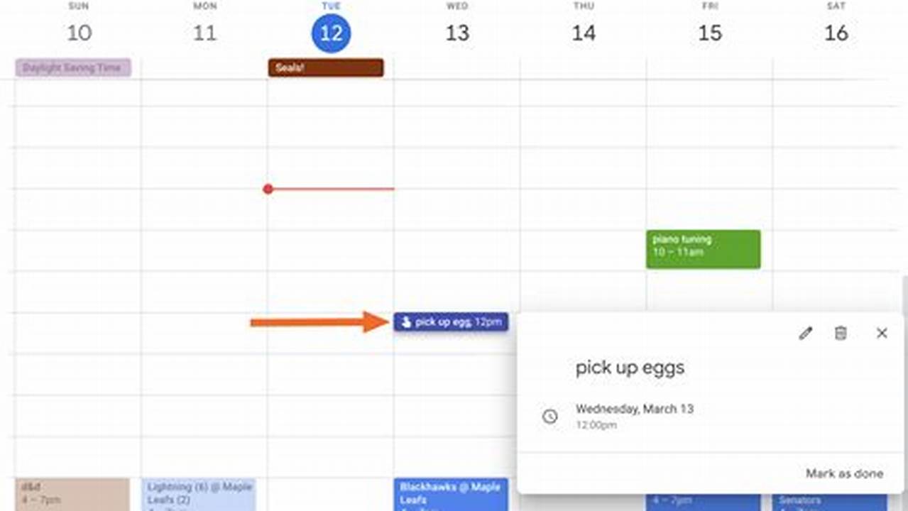 Add Reminder Google Calendar