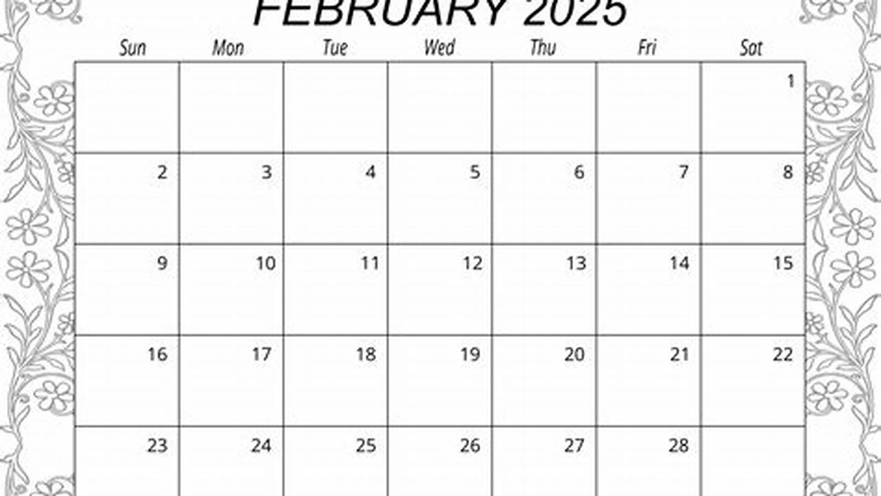 Add Reminders And Notes To My February 2025 Calendar Printable Calendario