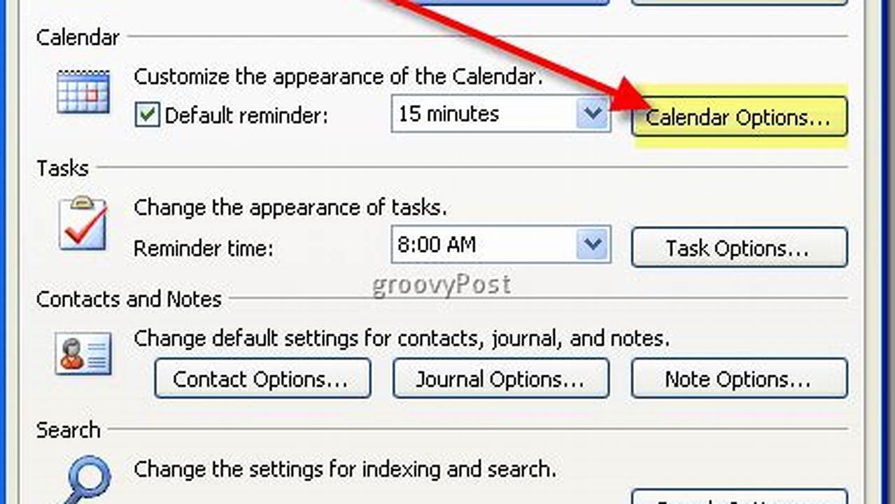 Add Week Number To Outlook Calendar