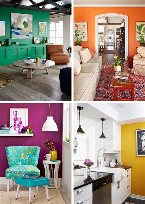 Decorating with Bold Colors in Your Home's Interior Wohomen