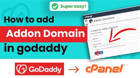 Add Addon Domain In Cpanel Godaddy