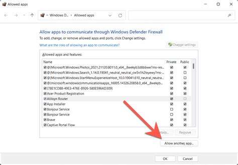 Add Adobe Acrobat As Firewall Exception