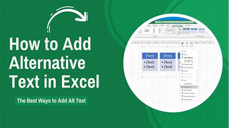 Add Alternative Text To Chart Excel