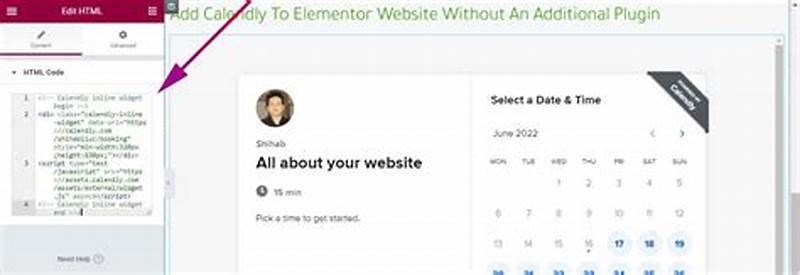 Add Calendly To Wordpress Website Using Elementor