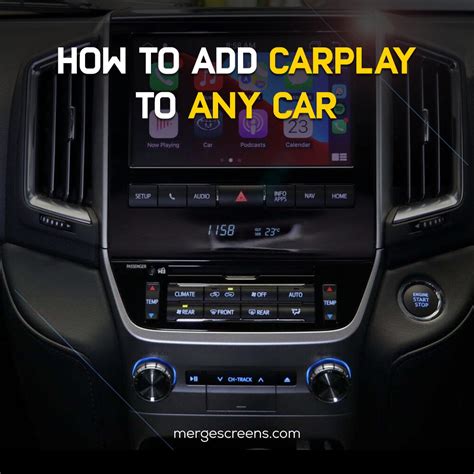 Adding CarPlay to a Car