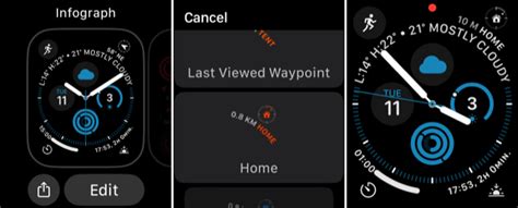 Add Compass Waypoint complications to your Apple Watch face