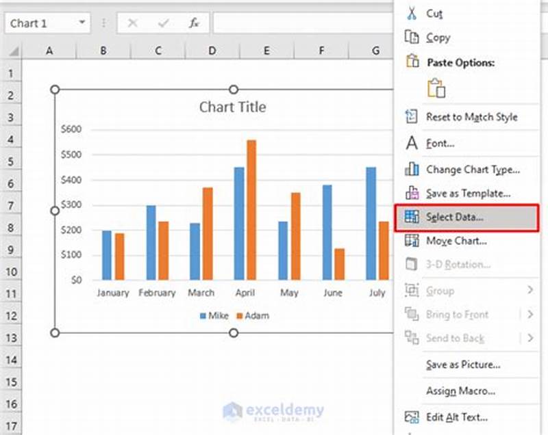 Add Data To Existing Excel Chart