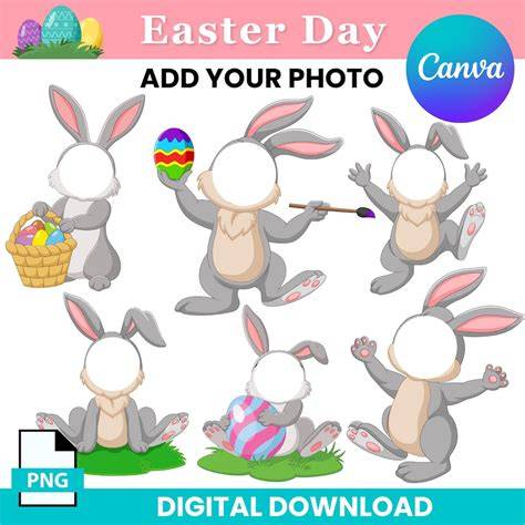 Add Easter Bunny To Photo
