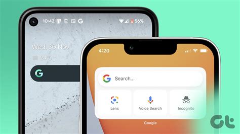 Add Google Search Bar to Android and iPhone Home Screen