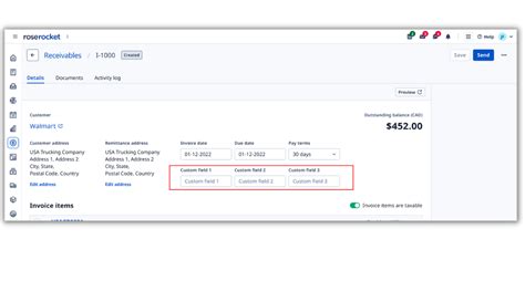 Add Invoice Fields