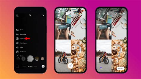 Add Multiple Photos to Instagram Story Using Layout