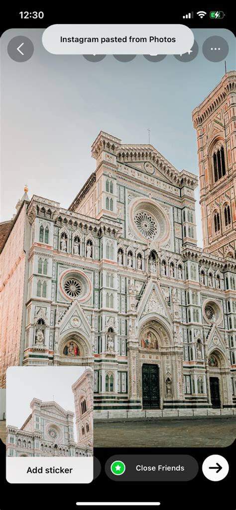 Add Multiple Photos to Instagram Story Using Sticker