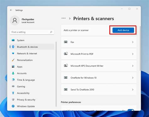 Add Printer