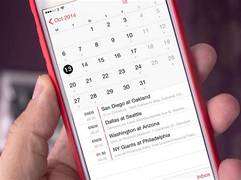 Add Sports Schedule To Iphone Calendar