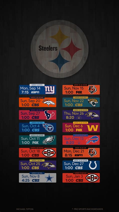 Add Steelers Schedule To Iphone Calendar