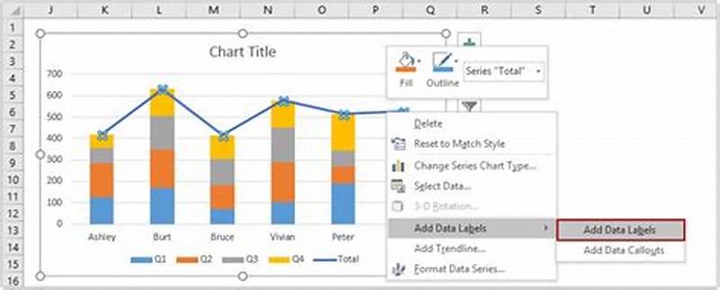 Add Total Line In Excel Chart