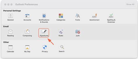 Add a Signature In Outlook For Mac