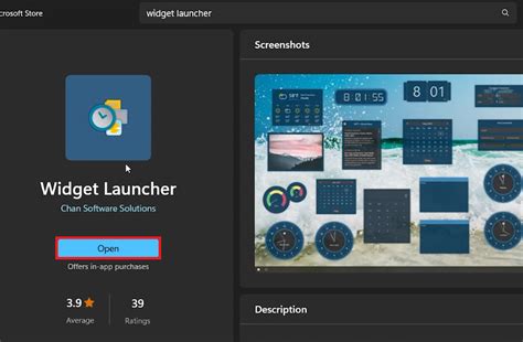 Add an Android Widget Style Clock to Windows